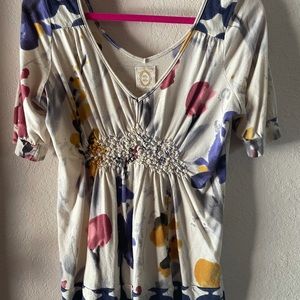Anthropologie top Sz M